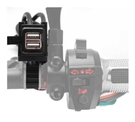 CS-100 Su Geçirmez Çift Usbli Şarj Soketi